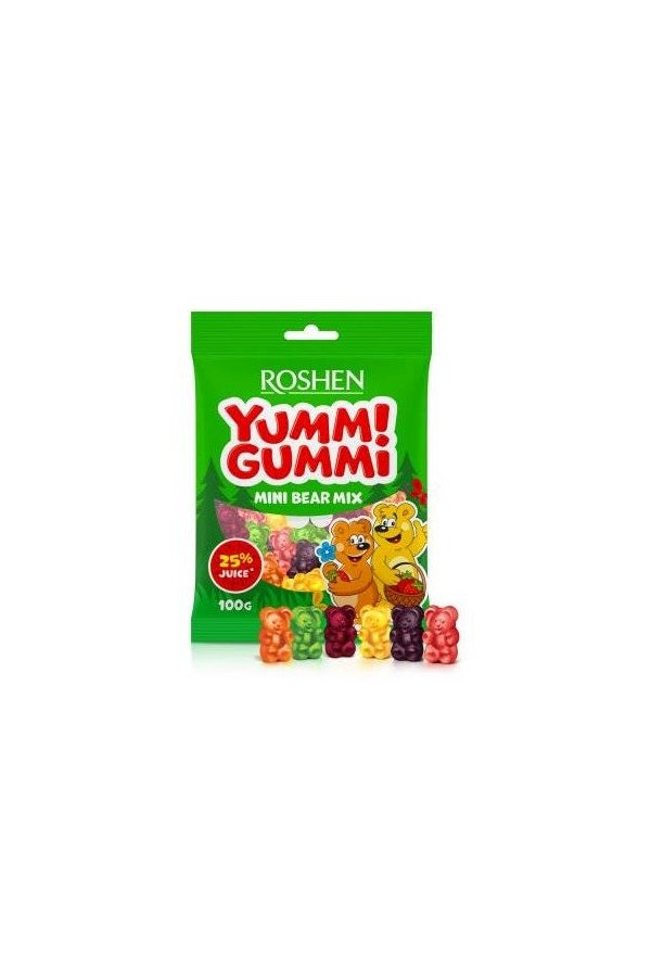 Конфеты желейные Yummi Gummi Mini Bear 70г