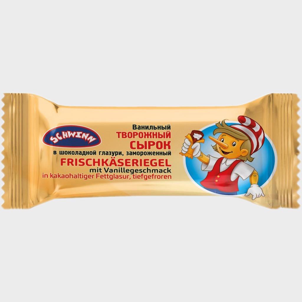 Сырок с ванильным вкусом в шоколадной глазури 45г