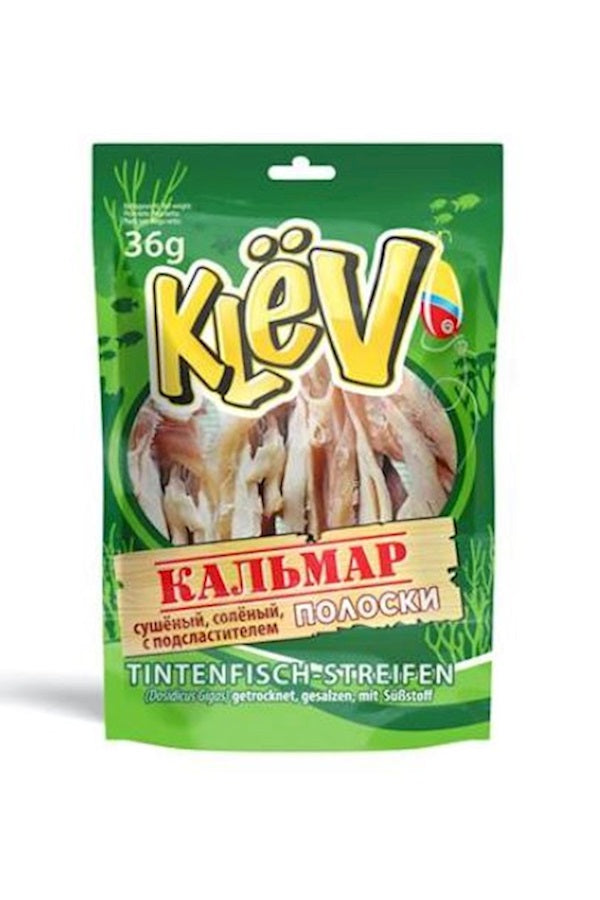 Клев снеки кальмар соломка 36г