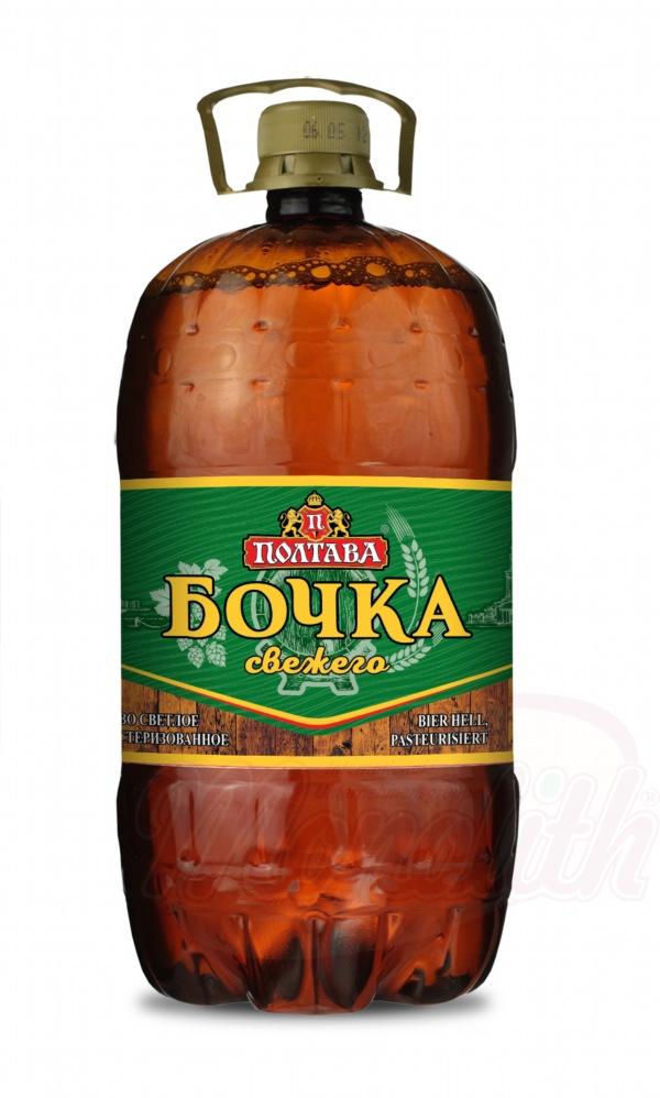Bier "Bochka swezhego" hell, pasteurisiert, 4,4% vol.