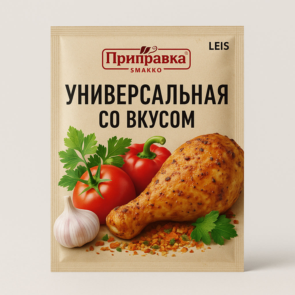 Smakko Универсальная куриная приправа с овощами и зеленью